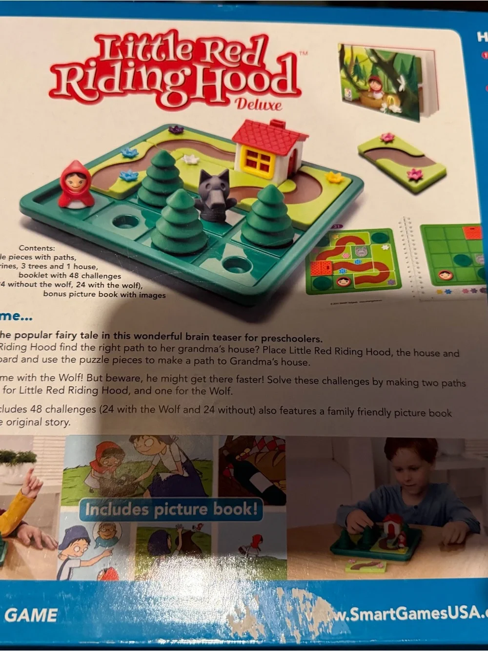 Little Red Riding Hood Deluxe Kids game with